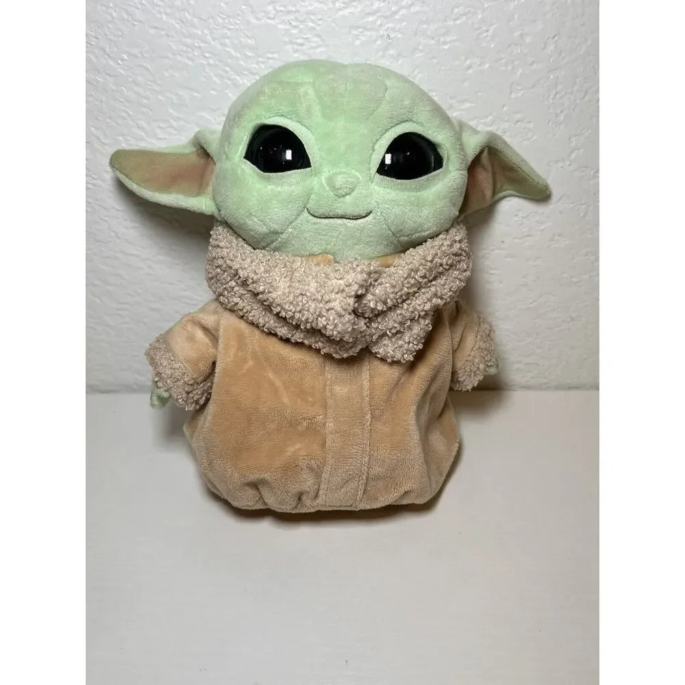 BaB + Mattel Lot Of 2 Child Grogu Baby Yoda Star Wars Mandalorian Stuffed Plush